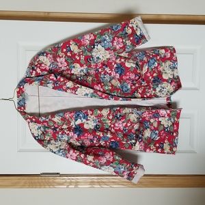 Vintage Floral Blazer